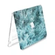 Чехол пластиковый для Apple MacBook Air 13 M2 M3 M4 M5 2022-2026 (Голубые волны) A2681/A3113/A3240/A3449 макбук эйр 13.6" аир - изображение 5