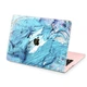 Чехол пластиковый для Apple MacBook Neo 13 (A18 Pro) 2026 (Голубая гуашь) A3404 макбук нэо 13" inch - изображение 6