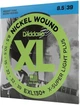 Струни для електрогітар D'Addario EXL130+ XL NICKEL WOUND EXTRA SUPER LIGHT PLUS (08.5-39) - зображення 2