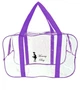 Набір 4+1 прозора сумка в пологовий будинок Mommy Bag S, M, L, XL Фіолетовий + подарунок - органайзер (v007) - зображення 4