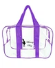 Набор из 3 прозрачных сумок в роддом Mommy Bag S, L, XL фиолетовый (v008) - изображение 4