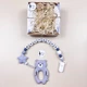Именной силиконовый грызунок Mommy Bag Мишка серый - изображение 2