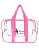 Набір з 3 прозорих сумок в пологовий будинок Mommy Bag S, L, XL рожевий (p008) - зображення 4