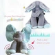 Розвиваючий музичний слоник Peekaboo Elephant (з блакитними вушками) - изображение 7