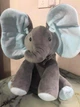 Розвиваючий музичний слоник Peekaboo Elephant (з блакитними вушками) - изображение 8