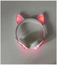 Светящиеся Bluetooth наушники UFT BL107 Pink с ушками в японском стиле - изображение 4