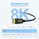 Кабель Choetech DisplayPort V1.4.2 м (XDD01) - изображение 5