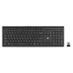 Клавіатура 2E KS210 Slim WL Black (2E-KS210WB) - изображение 1