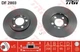 Диск тормозной AUDI A3, SEAT CORDOBA, IBIZA, SKODA, VW, передн., вент. (выр-во TRW) TRW (DF2803) - изображение 1