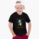 Детская футболка Время Приключений Финн и Джейк пес (Adventure Time Finn & Jake the dog) (25186-1579) 158-164 см Хлопок Черный - изображение 3