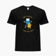 Детская футболка Время Приключений Финн и Джейк пес (Adventure Time Finn & Jake the dog) (25186-1579) 158-164 см Хлопок Черный - изображение 4