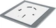 Панель AIRROXY 01-185 для вытяжных вентиляторов dRim 100/125 MARBLE WHITE GOLD Glass белая-золотистая стеклянная - изображение 9