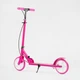 Самокат двухколёсный Best Scooter стальная рама, колеса PU 20см, ручной тормоз, грипсы резиновые, D-61073 - изображение 3