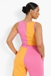 Боди-майка Boohoo розовый з оранжевым 9736 M (44) - изображение 2