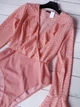 Боди-блуза&nbsp;в горошек Boohoo Розовый (10272 M/44) - изображение 7