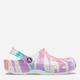 Чоловічі крокси Crocs Classic Tie-Dye Graphic CR205453-FRMT 41-42 (M8) 25.5 см Різнокольорові (191448728301) - зображення 1