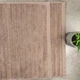 Полотенце махровое для лица и рук GM Textile 40x70см Премиум качества Зеро Твист 550г/м2 (Темно-Бежевый) - изображение 4