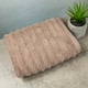 Полотенце махровое для лица и рук GM Textile 40x70см Премиум качества Зеро Твист 550г/м2 (Темно-Бежевый) - изображение 1