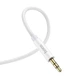 Аудіокабель HOCO UPA19 Type-C to 3.5mm male, nylon braid, 1m, Silver (6931474759955) - зображення 4