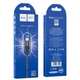 Кабель Hoco Lightning Excellent charging data cable X50 |1m, 2.4A| black - изображение 4