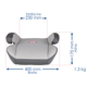 Автокресло-бустер Capsula JR4 Koala Grey - изображение 7