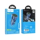 Автомобильное зарядное устройство Hoco Z47 2 USB 20W QC3.0 прозрачно-синие - изображение 5