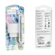 Сетевое зарядное устройство Hoco C109A USB QC 18W 3A белое + кабель USB to Type-C - изображение 5