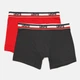 Набор трусов боксеров мужских Levi's 701223908-004 M 2 шт Red/Black (8720245438223) - изображение 1