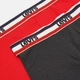 Набор трусов боксеров мужских Levi's 701223908-004 M 2 шт Red/Black (8720245438223) - изображение 6