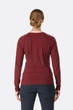 Жіночий лонгслів Rab Force LS Tee Womens 10 Бордовий - зображення 2