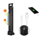 Ліхтар-прожектор 2в1 акумуляторний 3600 мАг, 48 LED, з USB-зарядкою, PowerBank та сонячною панеллю, HEL-6866T - зображення 4