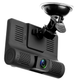 Автомобільний відеореєстратор SD319 4 дюйми з трьома камерами Full HD та заднім оглядом - зображення 4