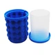 Силиконовая форма для льда с крышкой Ice Cube Maker Genie - изображение 3