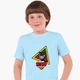 Детская футболка Бравл Старс Ворон (Brawl Stars Crow) (25186-1025) 158-164 см Хлопок Голубой - изображение 1