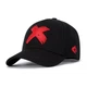 Кепка Бейсболка логотип Крестик с изогнутым козырьком Красный, Унисекс WUKE One size - изображение 1