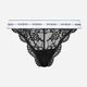 Трусики танга женские Guess Belle O97E01 KBBT0 JBLK L Jet Black (7617076718079) - изображение 4