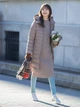 Пуховик зимний длинный женский Uniqlo 866330278 XL Бежевый (1159776493) - изображение 2