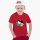 Детская футболка Время Приключений Финн и Джейк пес (Adventure Time Finn & Jake the dog) (25186-1581) 88-104 см Хлопок Красный - изображение 3