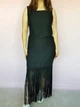 Сукня чорна з бахромою знизу No brand 9263 XL(48) - зображення 1