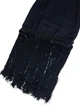 Сукня чорна з бахромою знизу No brand 9263 XL(48) - зображення 6