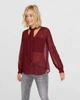 Ошатна бордова блуза полупрозора Stradivarius 9343 2XL(50) - зображення 2