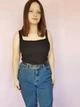 Топ майка чорний однотонний в рубчик ZARA 9522 M(28) - зображення 7