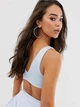 Топ на широких бретельках Asos Голубой (10480 XL/48) - изображение 2