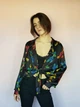 Топ-накидка на зав'язці з довгими рукавами Nasty Gal Чорний 10350 L (48) - зображення 3