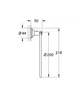Кільце для рушника Grohe Essentials Authentic (40655001) kr - зображення 2