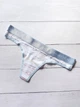 Трусики женские Victoria's Secret Белые с голубой резинкой (А-489 M/44) - изображение 6