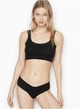 Трусики женские с кружевом бикини Victoria's Secret Черные (А-524 M/44) - изображение 1