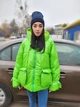 Куртка женская евро зима No brand Зеленая (А-1698 46-48) - изображение 1