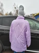 Куртка женская евро зима No brand Сиреневая (А-1697 46-48) - изображение 7