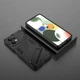 Защитный чехол с подставкой Deexe Bibercas для Xiaomi Redmi Note 12 - Black - изображение 5